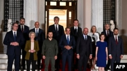 Takimi i liderëve të Ballkanit Perëndimor, të Moldavisë dhe Ukrainës në Athinë të Greqisë. 21 gusht 2023. 