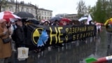 Belarusian Opposition Marks Chernobyl Anniversary In Vilnius By Protesting Russian Nukes