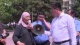 Бишкекте үч базардын соодагерлери митингге чыкты