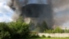 Пожар на территории промышленной зоны в административном здании НИИ "Платан", Фрязино, Московская область, 24 июня 2024 года
