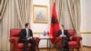 Takimi në Tiranë midis kryeministrit të Kosovës, Albin Kurti, dhe presidentit të Shqipërisë, Bajram Begaj. 