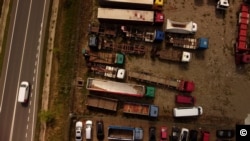 Camioane confiscate aflate în custodia IPJ Suceava