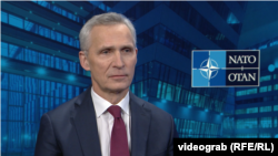 "I always stress that this is not charity. This is an investment in our own security and and that our support makes a difference on the battlefield every day," NATO Secretary-General Jens Stoltenberg said.