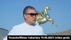 Председатель Халк Маслахаты - Народного Совета Туркменистана Гурбангулы Бердымухамедов