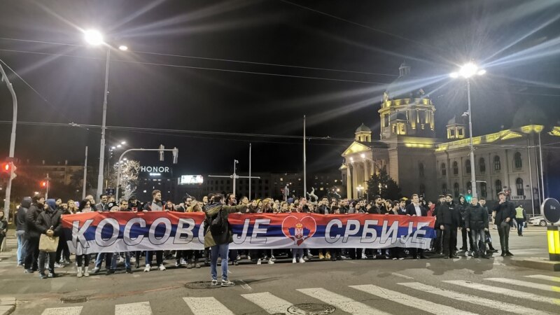 Novi protest desničara u Beogradu zbog evropskog plana za Srbiju i Kosovo