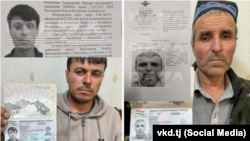 Риводжидин Исломов (слева) и Махмадрасул Насриддинов не выезжали в Россию с ноября 2023 года, сообщает МВД Таджикистана