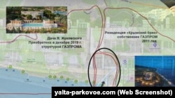 «Пансионат «Парковое» между земельными участками, принадлежащими российскому «Газпрому»