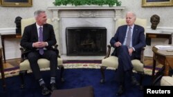 Встреча Джо Байдена и Кевина Маккарти в Белом доме 22 мая