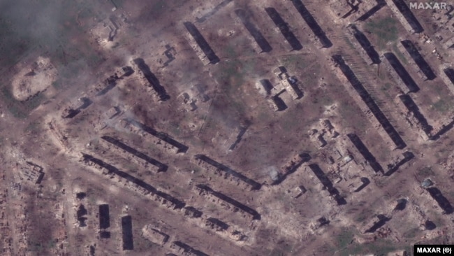 Satelitski snimci otkrivaju da Bahmut više gotovo da ne postoji