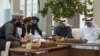 دیدار هیئت طالبان به رهبری سراج الدین حقانی با مقامات امارات متحده عربی در ابوظبی 