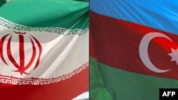 پرچم‌های جمهوری اسلامی ایران و جمهوری آذربایجان