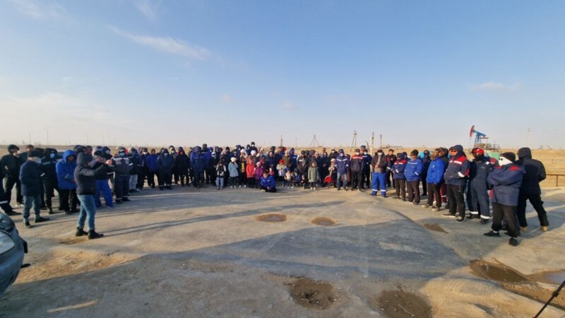 Жетібайдағы жұмыссыздар Астанаға кетіп бара жатқанда полиция кері қайтарды