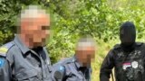 Photos of the Ministry of Internal Affairs of Serbia on the alleged arrest of three Kosovo police officers on the territory of Serbia