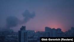 Вибух ракети під час російської атаки, Київ, 2 січня 2024 року
