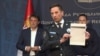 Šef beogradske policije Veselin Milić na konferenciji za novinare nakon masovnog ubistva u beogradskoj osnovnoj školi, maj 2023.