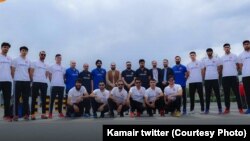 اعضای تیم والیبال کام ایر