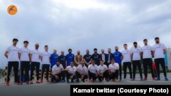 اعضای تیم والیبال کام ایر