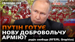 Путін доручив формувати добровольчі підрозділи