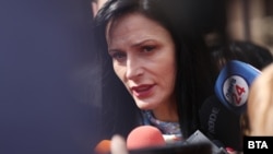 Министърката на външните работи в оставка Мария Габриел