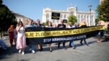 Protest in Banja Luka due to the criminalization of defamation, which is being discussed by the Entity Assembly