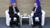 Russia - Russian President Vladimir Putin and Armenian Prime Minister Nikol Pashinian meet in Sochi, June 9, 2023.