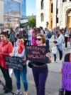 Protest zbog povećanog broja ubistva žena u BiH, oktobar 2023. godine 