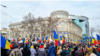 Protesta e organizuar nga partia e afërt me Kremlinin, partia Shor, më 28 shkurt në Kishinjev të Moldavisë. 