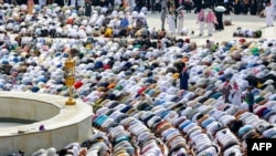 د حج د مراسمو یو انځور - بیت الله شریف 