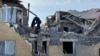 Дом, частично разрушенный в результате взрыва газа в поселке Ботакара, Карагандинская область, 30 января 2024 года
