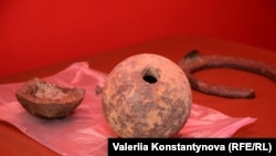 Артефакти знайдені після обміління Каховського сховища