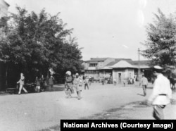 Një pamje rruge në Batumi, Gjeorgji, afër përfundimit të misionit të SHBA-së, i cili u nis me anije nga Trabzon aty në tetor 1919.