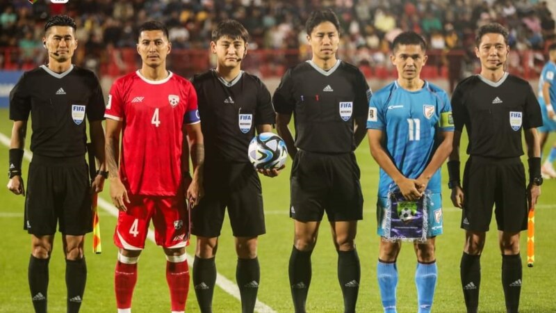 تیم های ملی فوتبال افغانستان و هندوستان باهم مساوی کردند