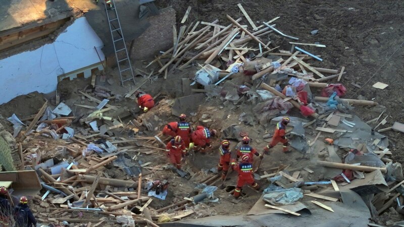 چین کې مرګونې زلزله؛ ۱۱۸ تنه مړه او سلګونه نور ټپيان دي