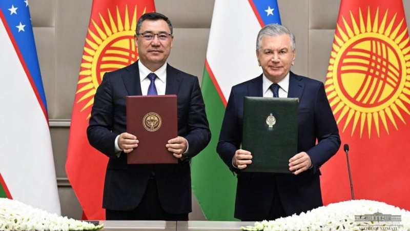 Узбекистан и Кыргызстан подписали более 15 документов о сотрудничестве