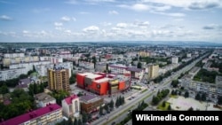 Вид на Черкесск, столицу Карачаево-Черкесии