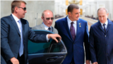 Владимир Путин и Алексей Дюмин. Коллаж
