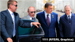 Владимир Путин и Алексей Дюмин. Коллаж