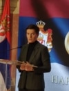 Predsednica Skupštine Srbije Ana Brnabić na konferenciji za medije, 18. april 2024.