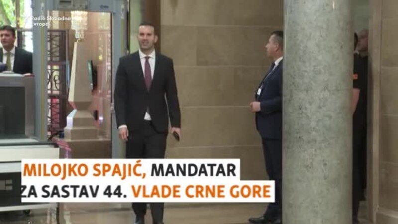 Milojko Spajić mandatar za sastav nove Vlade Crne Gore