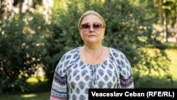 Svetlana Ghenova, prorectora Universității de Stat din Comrat, pentru cercetări și relații internaționale