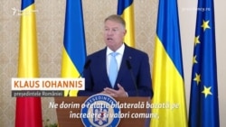 Klaus Iohannis: Am decis să începem procesul de ridicare a relației România-Ucraina la nivelul de parteneriat strategic
