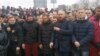 Протестующие против строительства мечети в Москве