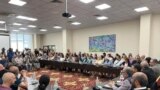 Տավուշի թեմի առաջնորդ, «Տավուշը հանուն հայրենիքի» շարժումը գլխավորող Բագրատ Գալստանյանի հանդիպումը հայրենադարձների հետ, 23-ը մայիսի, 2024թ., Երևան