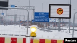 КПП Ваалима на границе Финляндии и России