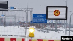 КПП Валимаа на границе Финляндии и России