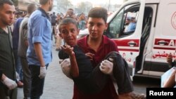 هزاران کودک در جنگ حماس و اسرائیل که هشت ماه قبل اغاز شده، زخمی یا کشته شده اند.