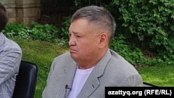 Оразалы Ержанов "Елге қайтару" қорының жиынында. 2023 жыл. 