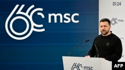 Владимир Зеленский выступил на Мюнхенской конференции по безопасности, 17 февраля 2024 года