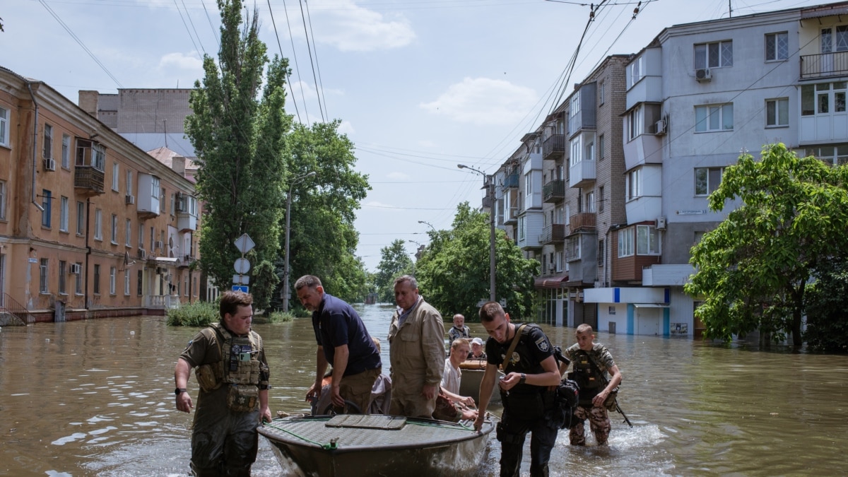 затоплено єдиний в Україні державний завод осетрових риб