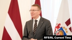 Президент Латвии Эдгарс Ринкевичс